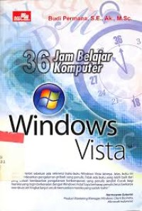 36 Jam Belajar Komputer Windows Vista