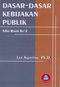 Image of Dasar-Dasar Kebijakan Publik