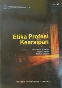 Etika Profesi Kearsipan