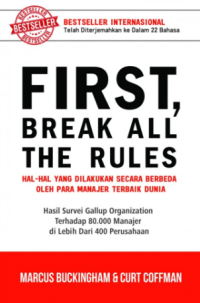Image of First, Break All The Rules
