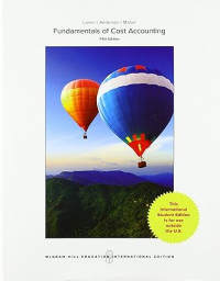 Image of Fundamentals of Cost Accounting