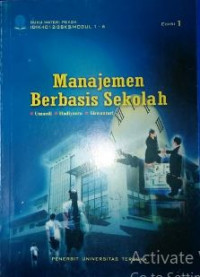 Image of Manajemen Berbasis Sekolah