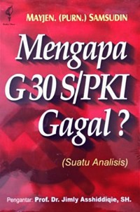Image of Mengapa G30S/PKI Gagal?