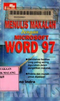 Menulis Makalah dengan Microsoft Word 97