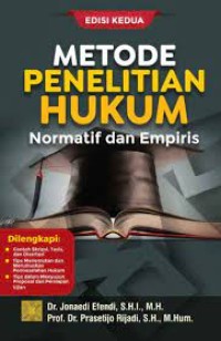 Image of Metode Penelitian Hukum Normatif dan Empiris