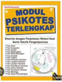 Image of Modul Psikotes Terlengkap