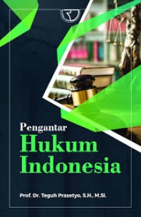 Image of Pengantar Hukum Indonesia