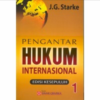 Image of Pengantar Hukum Internasional 1