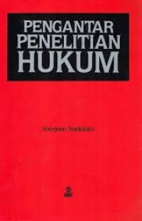 Pengantar Penelitian Hukum