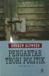 Image of Pengantar Teori Politik
