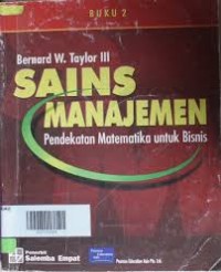 Sains Manajemen