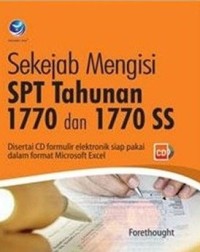 Image of Sekejab Mengisi SPT Tahunan 1770 dan 1770SS