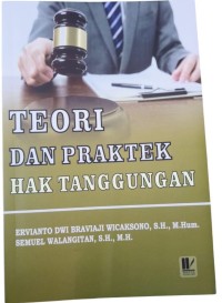 Teori dan Praktek Hak Tanggungan